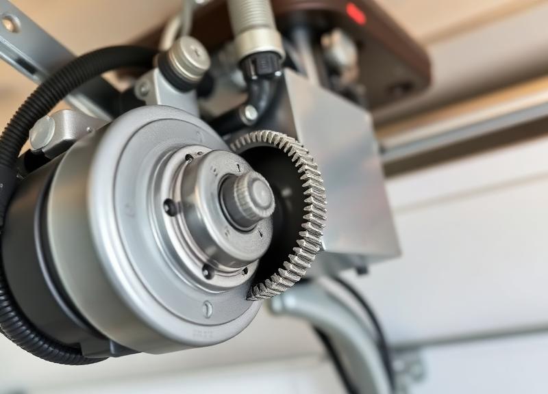 Garage door motor mechanism repair