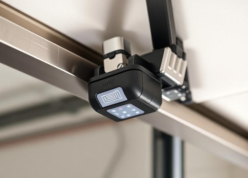 Garage door safety sensor system